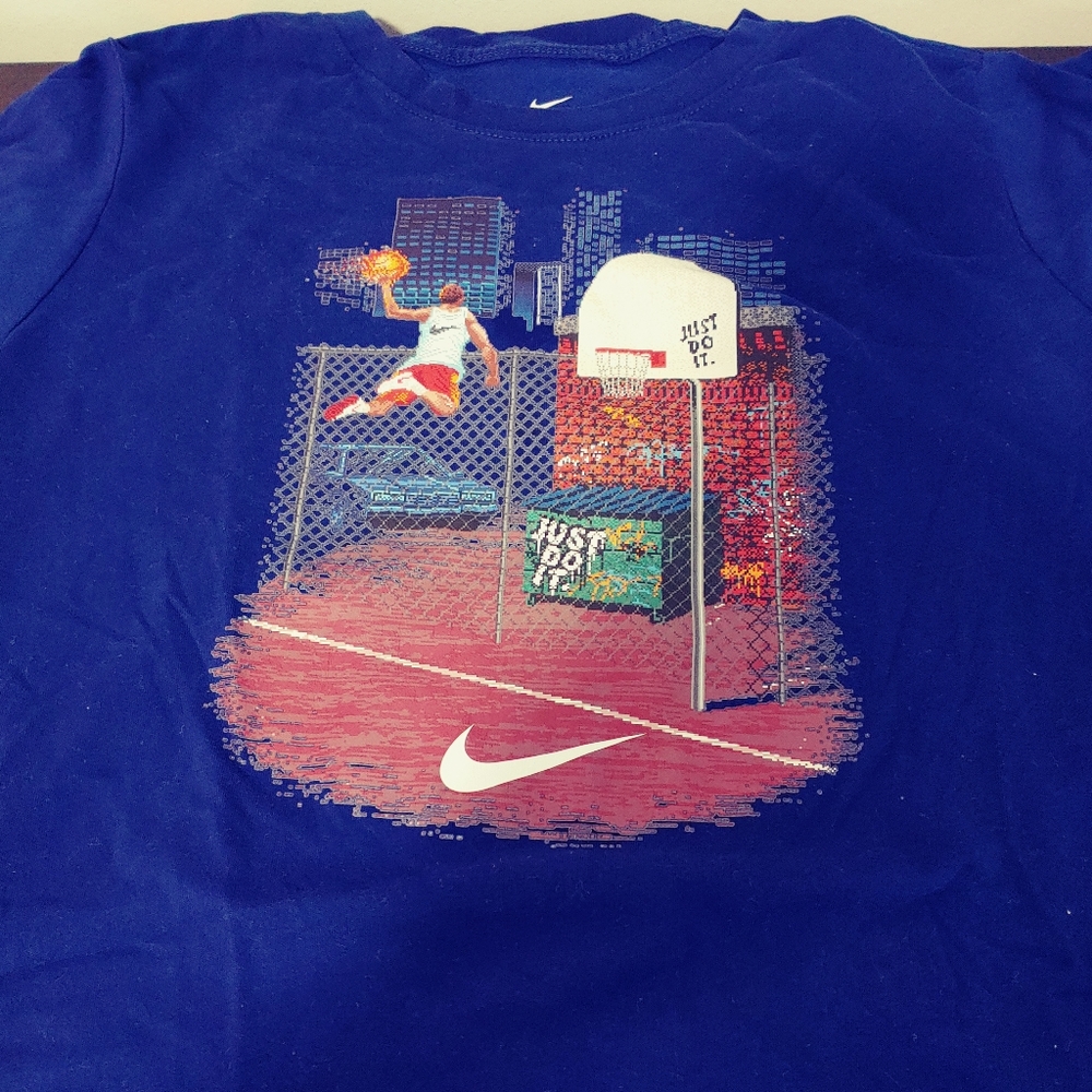 Navy Nike tee